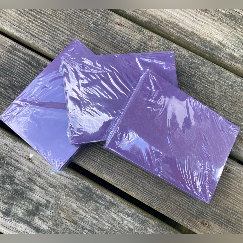 150 Dark Purple Eggplant Jam Paper A8 Wedding Envelopes